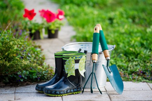 Gardeners in Childs Hill introducing a local garden care service