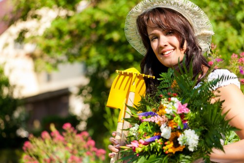 Lawn and border maintenance by Childs Hill gardeners