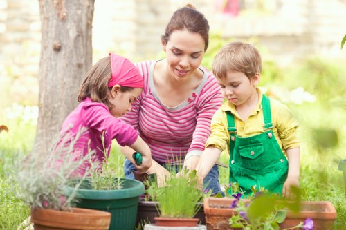 Local recycling separation for garden materials in North London